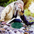 Miniatyrbillede 2 af 5: Guldvaskepande | Guldvaskepande Sifter | Guld Sifter til Søgedetektor i Utilgængelige Bjerge, Vandkilder, Floder, Miner