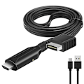 Miniatyrbillede 1 af 5: Utan forsinkelse Ps1/Ps2 til HDMI-kompatibel adapter 1m længdekonverter