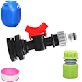 Miniatyrbillede 1 af 2: S60x6 Adapterventil 1000 Liter IBC Tankventil, Adapter