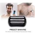Miniatyrbilde 4 av 5: 3-pakning Barberblad 360 Barberblad Kompatible med Philips Oneblade Erstatningsblad One Blade Pro-blader Med 360° Rotasjon Høy Kvalitet