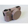 Miniatyrbillede 3 af 4: Aftageligt silikone objektivdæksel til Canon G7x Mark ii, grå