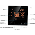 Miniatyrbilde 4 av 5: Smart termostat, termostat for elektrisk gulvvarme, 16A, WiFi