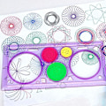 Miniatyrbillede 4 af 5: Spirograph Geometrisk Lineal til Studerende