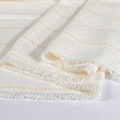Miniatyrbilde 4 av 4: Tuftingsstoff, chiffonstoff, munkstoff for tufting, markerte gule linjer Bakside, for tuftingpistol Bruk-50*50cm