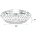 Miniatyrbillede 5 af 5: Transparente Plantebakke-Underlag til Indendørs og Udendørs Haveplanter Potte 10 stk 25 cm