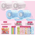 Pikkukuva 1 / 3: 4 kpl Nano Tape Bubble -lelut, jäljettömät nanoteipit kupliin, läpinäkyvä monitoiminen kirkas+sininen