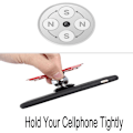 Miniatyrbillede 4 af 5: Magnetisk telefonholder til Audi A3 8V S3 8P, bil luftventilholder, egnet til smartphone og GPS, med bil, 360° justerbar visning, sort