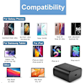 Miniatyrbild 5 av 5: 45W USB-C Supersnabbladdare USB-C-kontakt för Samsung Galaxy S23/S23 Ultra/S23+/S22 Ultra/S22+/S22/S21 Ultra/S21+/S21/S20/Note20/note