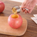 Miniatyrbilde 3 av 5: Stor rustfritt stål braisert pæreform snøpære grillet hjerteplugg graving eple ris kjernefjerner fruktpitter