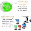 Miniatyrbild 2 av 5: Aktiverat kolfilter för kranvatten, 6 stycken minivattenrenare kranfilter för köksvattenfilter, universellt anti-kalkvattenfilter av hög kvalitet