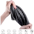 Miniatyrbillede 4 af 4: Slides Sandaler Sållængde 26cm Sort Kvinders tøfler Mænds sommersandaler Anti-slip bad Brusebad plastik tøffel swimmingpool Strand Tyk-sålet