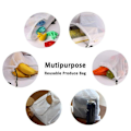 Miniatyrbillede 3 af 3: Pakke med 12 Virgin Cotton Craftposer med lynlås, Makeuptaske til fast kosmetisk opbevaring (Hvid, Mørk Sort Lynlås)