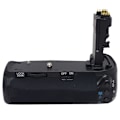Miniatyrbillede 1 af 4: Batterigreb (Udskiftningsgreb til Canon BG-E14) Dobbelt Indgangslader til Canon EOS 70D 80D DSLR Kamera