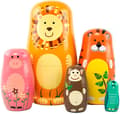 Tränestingdockor (djur) Änglar Mönster Ryska Matryoshka Stapeldockor Leksak för Barn Present Dekoration