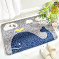 Miniatyrbild 5 av 5: Över regnbågen, 50*80cm - halkfri badrumsmatta, mjuk mikrofiber duschmatta, vattenabsorberande, maskintvättbar