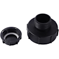 Miniatyrbillede 2 af 5: S100x8 Adapter til S60x6 Reduktion Grov Gevind med Tankdæksel IBC Tank Adapter Vandings Slange Hane Adapter til Regnvandstank Tøndeventil