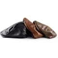 Miniatyrbilde 4 av 4: Hatt for menn, flat beret, justerbar PU-lær, newsboy, ivy, golhat, 56-60 cm