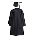 Miniatyrbillede 1 af 5: Førskole Graduationssæt (33) - Børne Graduationsskjorte og -hue med 2023-vedhæng til drenge og piger i 12 farver