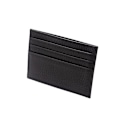 Miniatyrbillede 1 af 3: Læder Kort Holder, Sort, Kreditkort Holder, Læder Tegnebog, Ultra-Tynd Tegnebog Læder Tegnebog Gave, Unisex