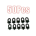 Miniatyrbillede 3 af 3: 50x Drivhuseklips - Planteunderstøtninger Drivhuse Ophæng, Perfekte Grommets Trellis Clips til dit paradis.