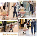 Miniatyrbild 2 av 5: (2-pack) Anti-förlorad handledsrem, 1,5 m/5 fot barnsäkerhetsrem koppel armband handledsrem barnsele mjuk rese shopping utforskning hjälpare