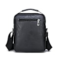 Miniatyrbild 5 av 5: Herr Axelväska Messenger Bag Herr Dragkedja Herr Väska Hög Kapacitet(Brun)