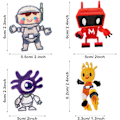 Miniatyrbild 2 av 5: Strykjärnsmärken, 15 st robotstrykjärnsmärken att sy på lappar för kläder T-shirt jeansjacka