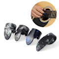 Miniatyrbild 1 av 2: 4 gitarrhylsa glidhylsa Sai 璐 material tummeindex shrapnel (1 tumme + 3 pekfinger)