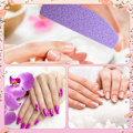 Miniatyrbild 5 av 5: Nagelbufferblock, 20 stycken Mini Gel Nagelbuffer, Professionell Bufferblock för Naturliga Naglar, Nagellack Poleringsblock för Hem och Salong Lila