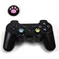 Miniatyrbillede 2 af 4: Silikone Beskyttelsesdæksel til Sony PS3 PS4 PS2 Xbox One Xbox 360 Xbox One XS PS4 Pro Spilkonsol, Kattemønster Rød+Blå