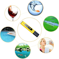Miniatyrbillede 5 af 5: Professionel pH-Tester, Automatisk Kalibreringsfunktion og 0,00-14,00 Måleområde til Vand, Akvarium, Hydroponik, Swimmingpool Måling
