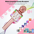 Miniatyrbillede 5 af 5: Trådløs Karaoke Mikrofon, Børne Karaoke Mikrofon med LED Danslys, Bluetooth Mikrofon til Børn Piger Drenge til Fest Sang Jul Fødselsdag