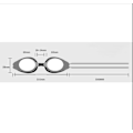 Miniatyrbild 4 av 4: Anti-Im Goggles för Simning, Vattentäta, Läcker Inte, UV-Skydd, Klar Spegel, Mjuk Silikonpackning, Professionella Simglasögon för Vuxna, M