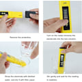Miniatyrbillede 3 af 5: Professionel pH-Tester, Automatisk Kalibreringsfunktion og 0,00-14,00 Måleområde til Vand, Akvarium, Hydroponik, Swimmingpool Måling