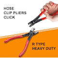 Miniatyrbild 5 av 5: Slangklämma Tång Heavy-Duty Clic & Clic-R Typ Slangklämma Tång Svängbar Drivaxel Vinkelklämma