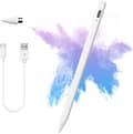 Berøringsskjerm-penn med magnetisk hette og utskiftbare spisser - Universell kapasitiv penn for iOS iPad Pro/Mini/Air/iPhone/Microsoft Android T