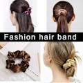 Miniatyrbild 3 av 5: 6 st hårsnoddar, satin hårsnoddar scrunchie hårsnoddar rep scrunchie scrunchie färgglada för flickor kvinnor