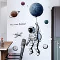 3D Astronaut Väggdekor Som Väggdekoration För Sovrum Vardagsrum Barnrum, DIY Konst Väggdekor Väggdekorationer