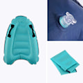 Miniatyrbilde 4 av 5: Oppblåsbar Bodyboard, Bærbar Flytende Ensfarget Bøye, Oppblåsbar Surfebrett med Håndtak, Bassengflyte, Aquaplane for Strand og Basseng