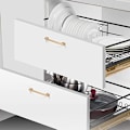 Miniatyrbild 4 av 5: Guld Köksmöbler Handtag Set om 1 Möbler Handtag Låda Handtag Möbler Bar Center Avstånd -Gyllene Möbler Handtag Köksskåp Handtag