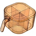 Miniatyrbild 1 av 5: Set kryddburk behållare kryddflaska transparent behållare husdjur kaffe kryddflaskor köksredskap burk