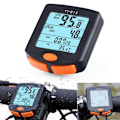 Miniatyrbillede 2 af 5: （11.5*11*3cm）Cykelcomputer Trådløs Vandafvisende Cykelcomputer Odometer med Baggrundsbelyst LCD-Skærm til Cykling Realtids Hastighed og Afstandssporing