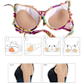 Miniatyrbillede 2 af 4: 2 Par Selvhæftende BH-Indlæg Pude Silikon Usynlig Hjerte Push-up Pads Brystforstærker Bikini Fyld Til Enhver Kop