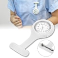 Miniatyrbillede 2 af 5: Sygeplejerske Ur, Silikon Broche med Nål/Klips, Gløder i Mørket, Infektionskontrol Design, Sundhedspleje, Sygeplejerske, Læge, Paramediciner, osv