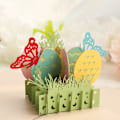 Miniatyrbild 4 av 4: Påskkort, 3D Pop Up Påskkort Gratulationskort för påskdagen, Kuvert ingår (Påsk)