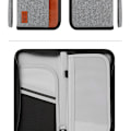 Miniatyrbillede 5 af 5: (Grå) Slank Anti-RFID-B Metal Kort Holder, Minimalistisk Taktisk Mænds Tegnebog, Mænds Bi-Fold Læder Kort Holder til Forlomme med Pengeclips