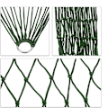 Miniatyrbillede 5 af 5: Net Hammock (Grøn, 260*80CM), Have til én person, Camping, Letvægts til indendørs og udendørs