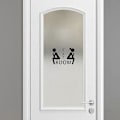 Miniatyrbilde 1 av 4: 2 stk. Mann Kvinne Toalett Baderom Vaskerom 2 WC Dekal Toalett Dekor Kunst Vegg Hjem Barnerom Stue Kontor Dekorasjonsklistremerker