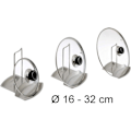 Miniatyrbillede 4 af 5: Låg Holder Ske Rest Knive Skeer Gaffler Spatel Rustfrit Stål Bestik Rest Låg Holder Køkken Diverse Køkkenredskab Bring Orden Til Dit Køkken