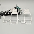 Miniatyrbillede 3 af 3: Juleboks Skæreforme Kasser Scrapbooking Skæreforme Stenciler Gave til Scrapbog Papir Album Prægning Kort Håndværk